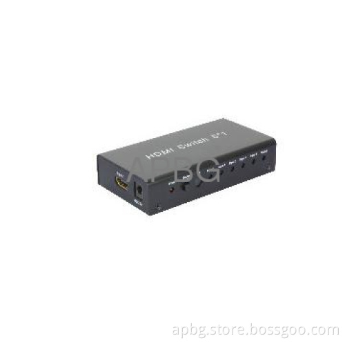 3D hdmi switcher with IR remote, 5 in 1 out